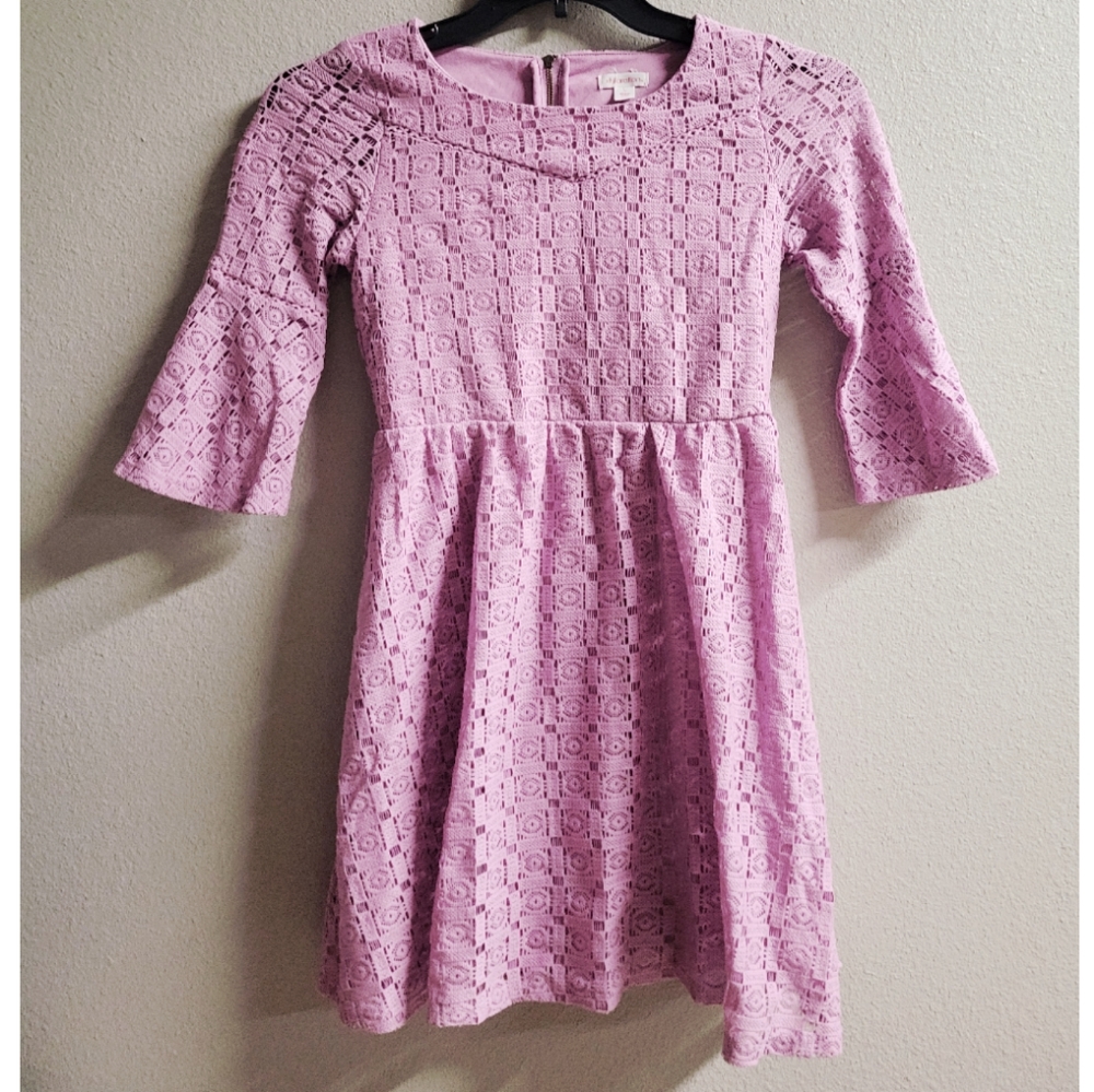 Xhilaration Lace Overlay Dress